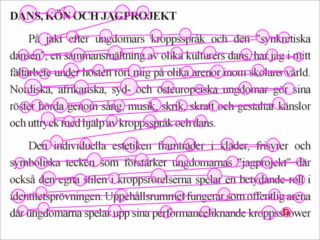 Reading, Fixations, Saccades. Some is speed reading; Do not copy. Read naturally. Speed will occur on its own with relaxed use of the vision