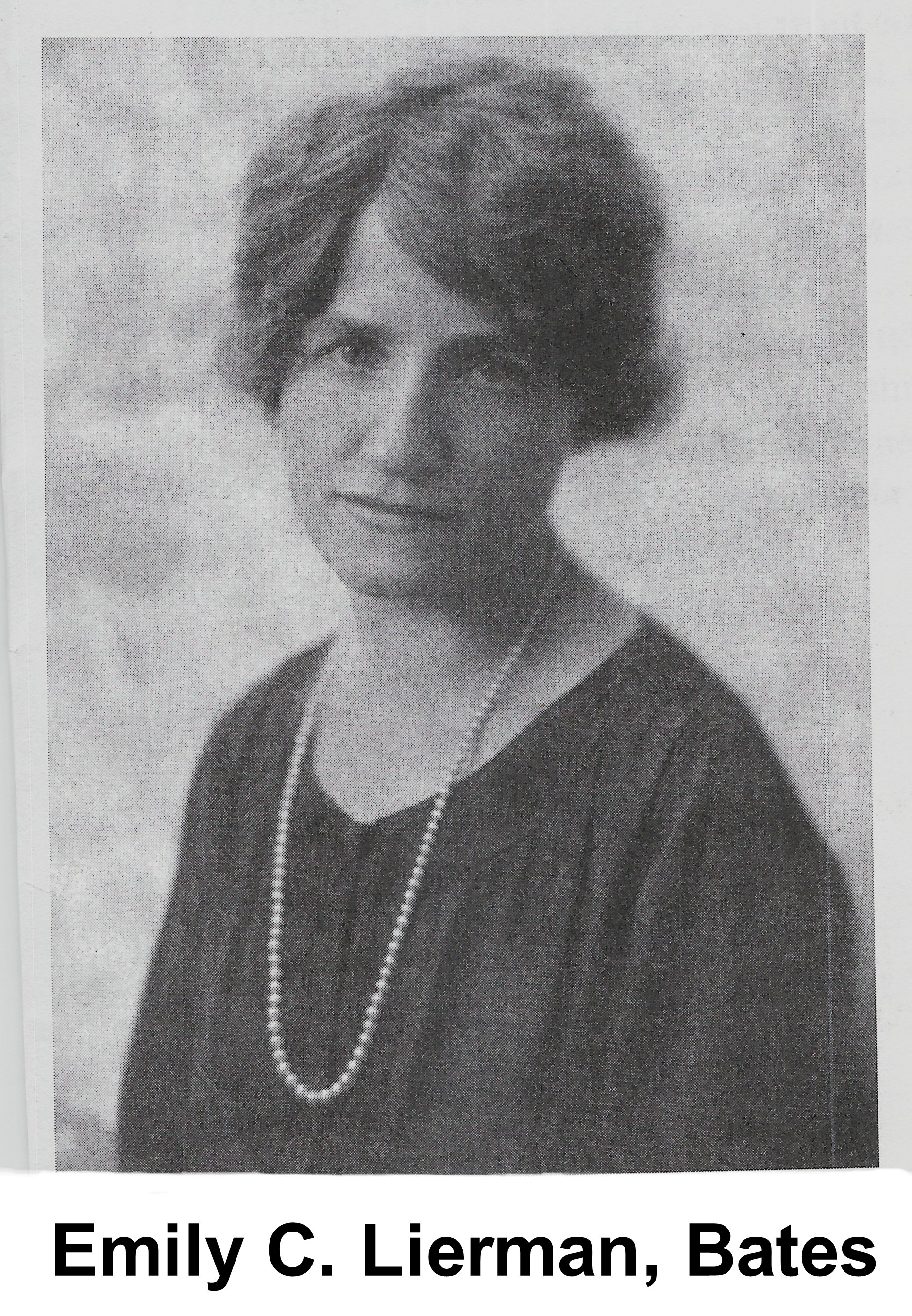 Emily C. Lierman, Bates Emily C. Lierman, Bates